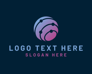 3d - Sphere Tech Web Developer logo design