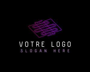Laboratroy - Creative Modern Frequency logo design
