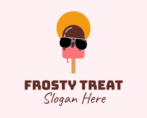 Popsicle - Cool Summer Popsicle logo design