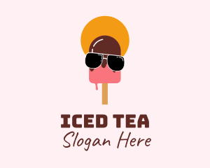 Cool Summer Popsicle  logo design