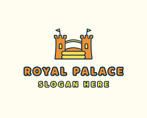 Palace - Bouncy Inflatable Palace logo design