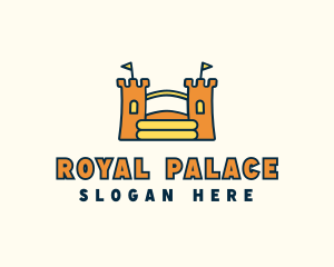 Palace - Bouncy Inflatable Palace logo design