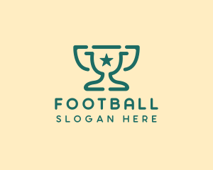 Simple - Simple Star Trophy logo design