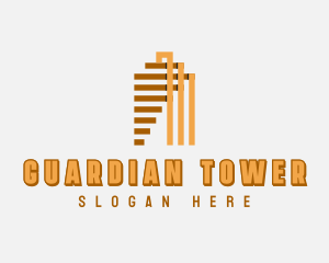 Tower Building Realtor logo design