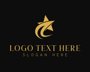Event Planner - Swoosh Star Art Studio logo design