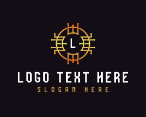 Tech - Digital Tech Cryptocurrency logo design