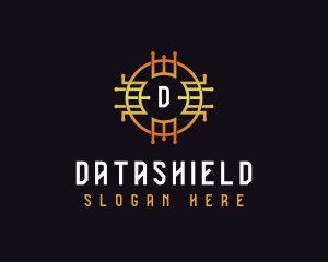 Digital Tech Cryptocurrency Logo