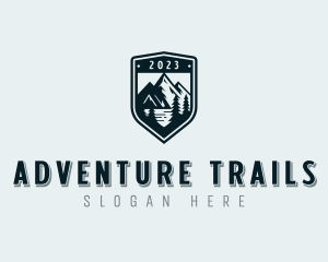 Shield Outdoor Mountaineering logo design