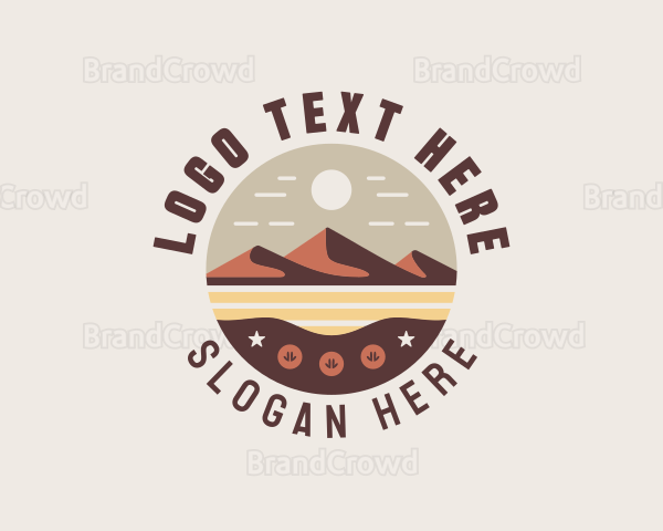 Desert Outdoor Travel Logo