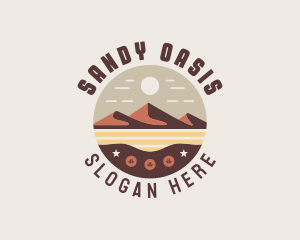 Dune - Desert Outdoor Travel logo design