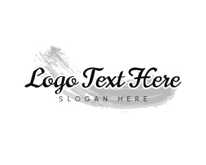 Wordmark - Elegant Watercolor Firm logo design