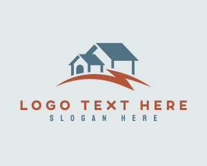 Electric - Electric Residential Home logo design