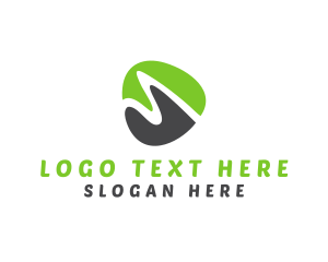 Eco Friendly - Leaf Eco Gardening logo design