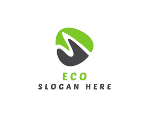 Leaf Eco Gardening logo design