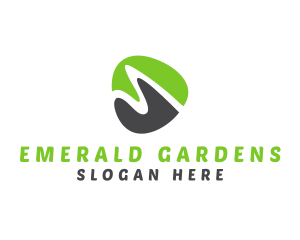 Leaf Eco Gardening logo design