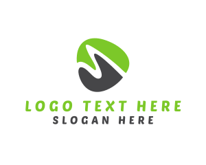 Eco - Leaf Eco Gardening logo design