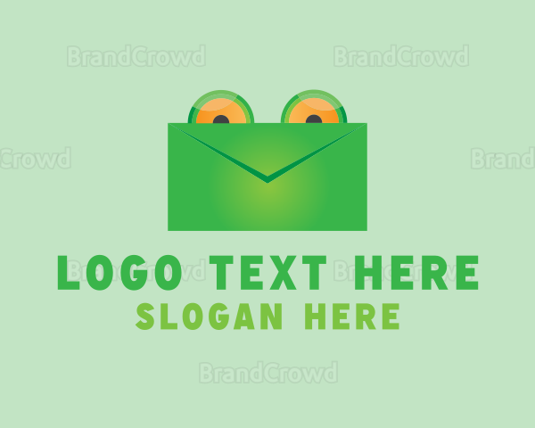 Frog Mail Envelope Logo