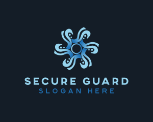 Cybersecurity - Cyber Tech Software logo design