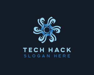 Cyber Tech Software logo design