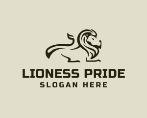 Professional Lion Feline logo design