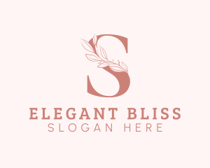 Elegant Leaves Letter S Logo