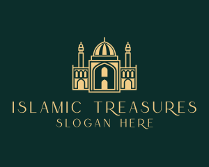 Mosque Landmark Architecture logo design