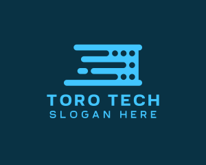 Tech Data Servers logo design