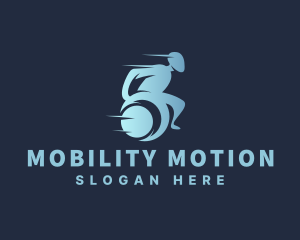 Wheelchair - Wheelchair Disability Treatment logo design