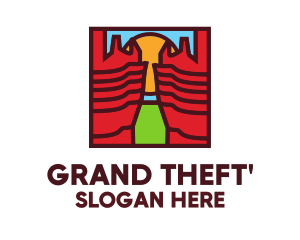 Grand Canyon Landmark  logo design