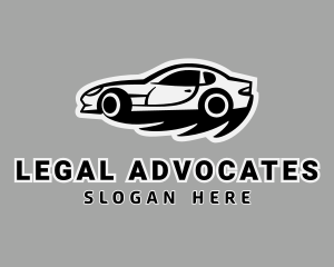 Sports Car Vehicle Logo