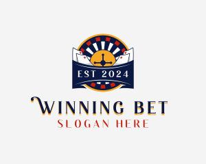 Casino Gambling Jackpot logo design
