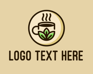 Latte - Organic Coffee Cafe logo design