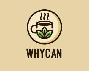 Coffee Mug - Organic Coffee Cafe logo design
