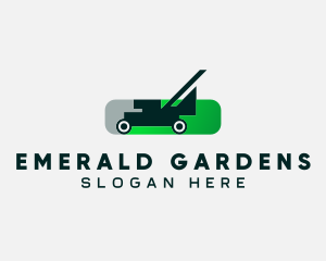 Gardening Lawn Mower  logo design