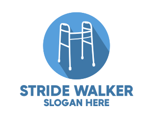 Walker - Therapy Walking Frame logo design