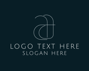 Modern Letter A Company Logo