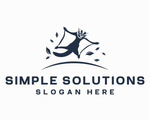 Simple Sugar Glider Animal logo design