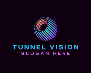 Digital Eye Vision Sphere logo design