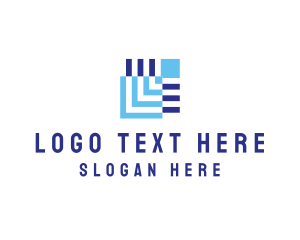 Tech - Geometric Architecture Studio logo design