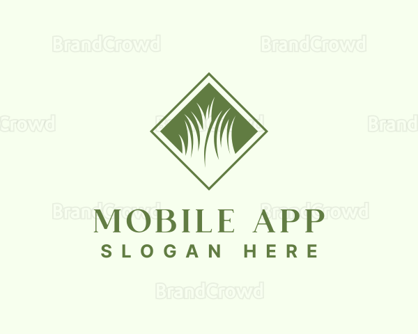 Green Garden Grass Logo