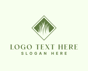 Green - Green Garden Grass logo design
