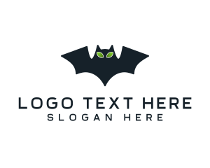 Superhero - Animal Bat Wings logo design