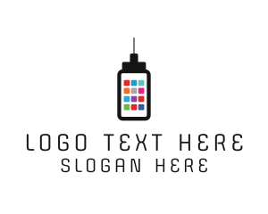Messaging - Phone App Tower logo design