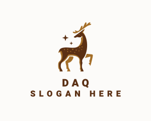 Wild Deer Hunting Logo