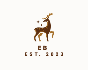 Antler - Wild Deer Hunting logo design