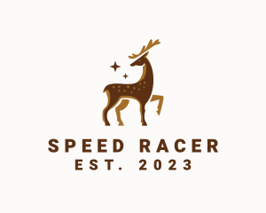Wild Deer Hunting logo design