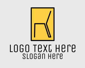 Frame - Modern Furniture Company logo design