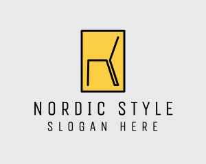 Scandinavian - Modern Furniture Company logo design