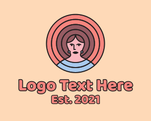 Teenager - Girl Hair Salon logo design