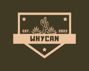 Western Cactus Plants Logo
